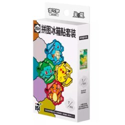 Pokmon TCG 151 Puzzle Magnet + Boosterpakke