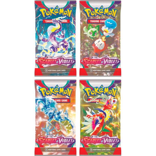 Pokmon Scarlet &amp; Violet booster pakke