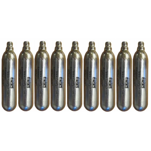 9 x Co2 patron 12g storkb spar penge