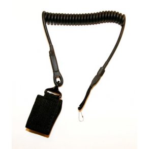 Lanyard - sort til pistoler