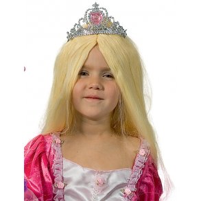 Peruk - l�ng blond