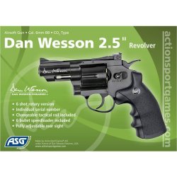 Dan Wesson 2,5'' revolver full metall.