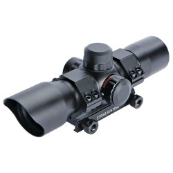 Rdpunktsigte i aluminium med 2 farver