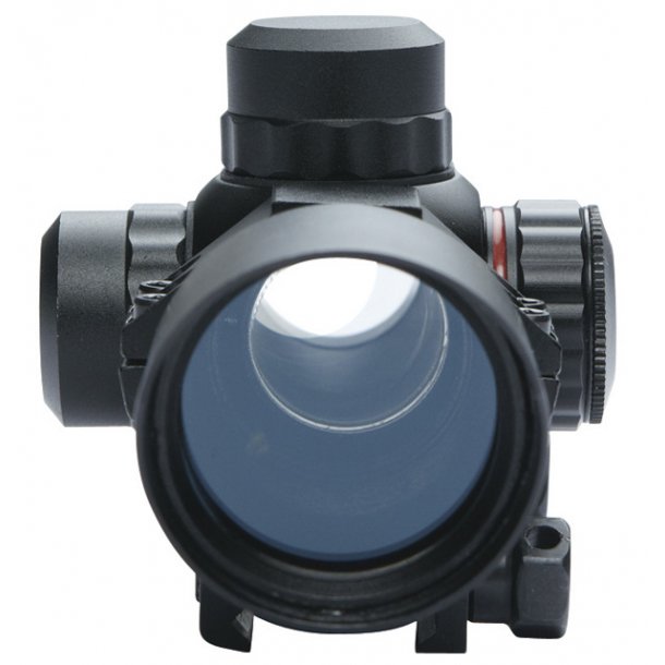 Rdpunktsigte i aluminium med 2 farver