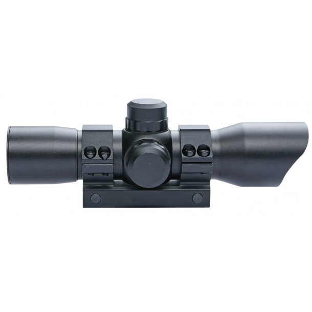 Rdpunktsigte i aluminium med 2 farver