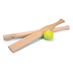 Rund bollset, 2 trfladdermus och tennisboll.