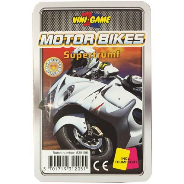 Bilkort - Motorcykler