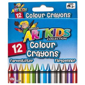 Artkids farvestifter 12 stk.