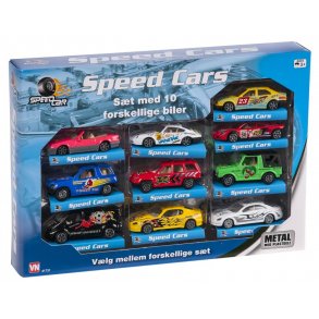 Speedcar 10 metal biler