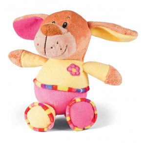 Kiddy bamse - Hund p 17 cm.