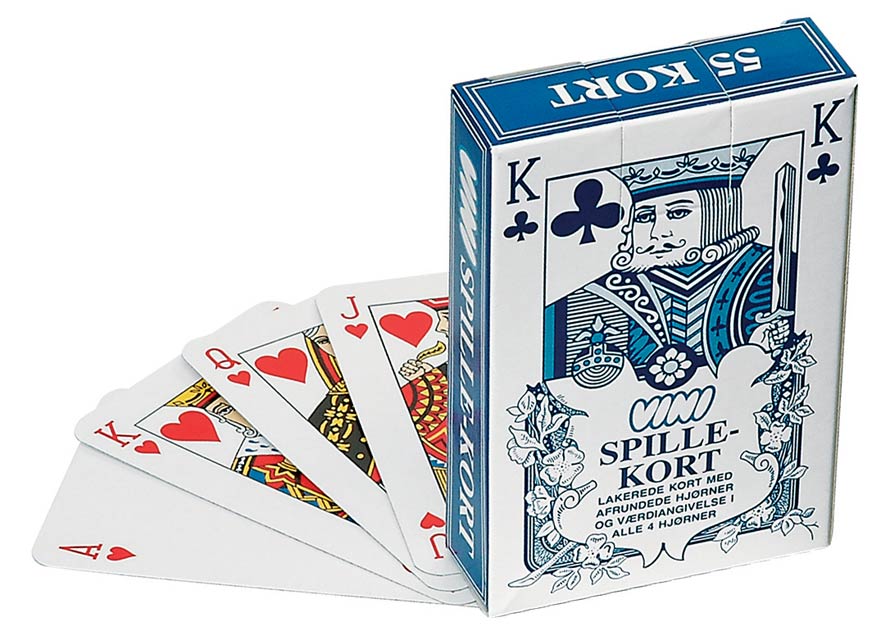 Kortspil luksus - salg af kortspil