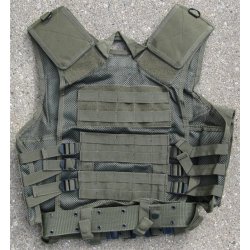 USMC kampvest oliven grn