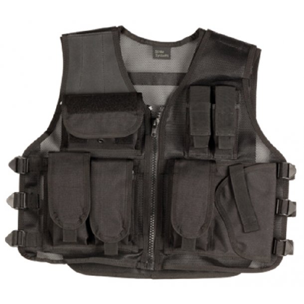 Recon vest m/pistolhylster - str. L