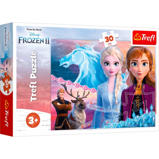 Trefl børne puslespil 30 brikker - Frozen II