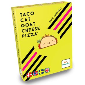 Taco katt getost pizza