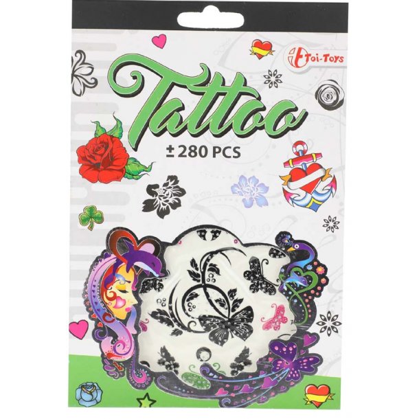 Sticker tatoveringer - Gr�n