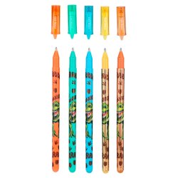 Dino World gelpenne - 5 stk.