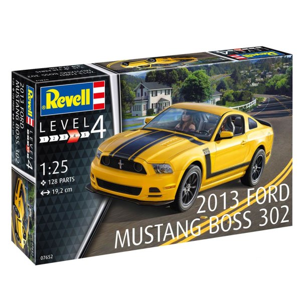 Revell 2013 Ford Mustang Boss 302 modelbil