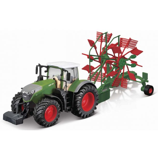 Burago Fendt traktor med hvender