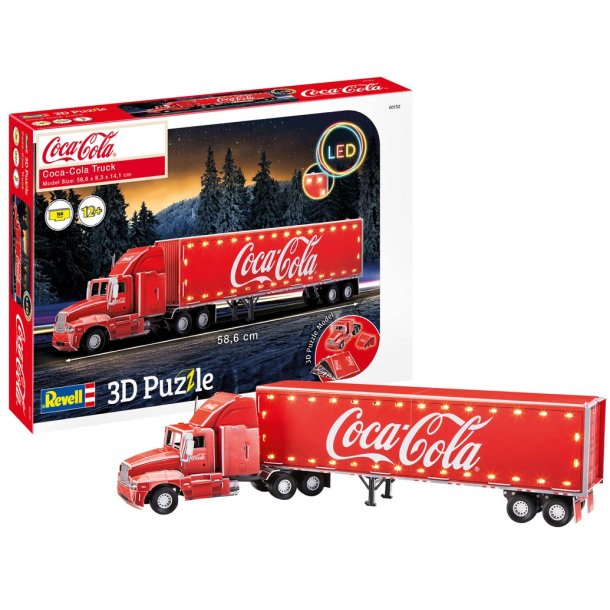 Revell 3D puslespil Coca Cola lastbil