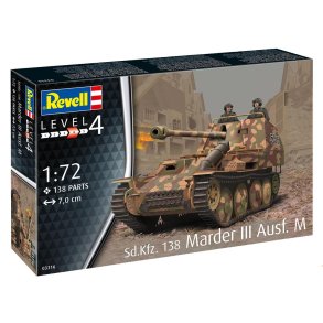 Revell Sd.Kfz. 138 Marder III Ausf. M modelkampvogn