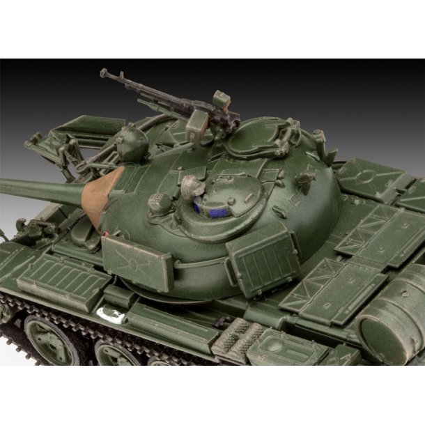 Revell T-55A/AM med KMT-6/EMT-5 modell tank
