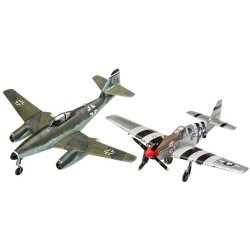 Revell Me262 &amp; P-51B modelfly