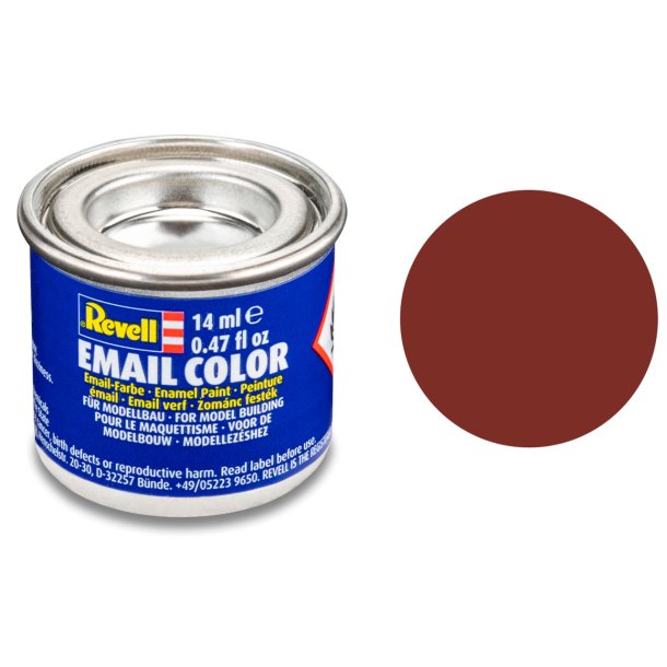 Revell maling nr. 37 - Reddish Brown mat