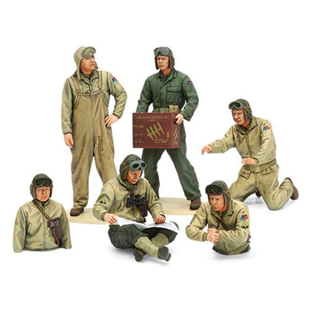 Tamiya WWII U.S. Tank Crew st modelfigur