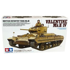 Tamiya British Infantry Tank Mk.III modell stridsvagn