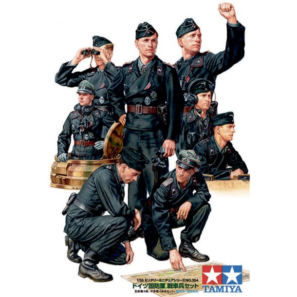 Tamiya Wehrmacht Tank Crew Set modelfigur