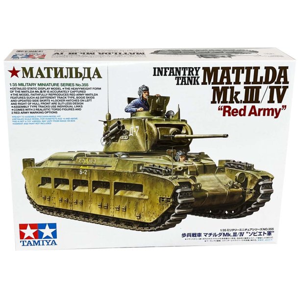 Tamiya Infantry Tank "Matilda" Mk.III/IV modelkampvogn
