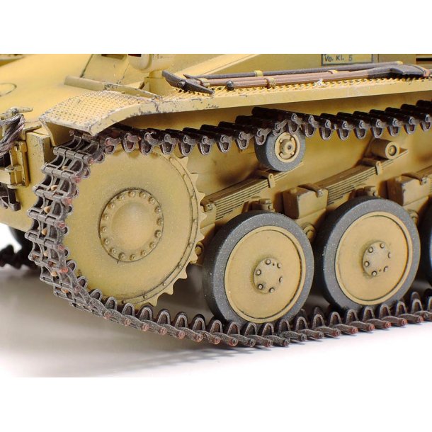 Tamiya tysk sjlvgende Howitzer "Wespe" modell tank
