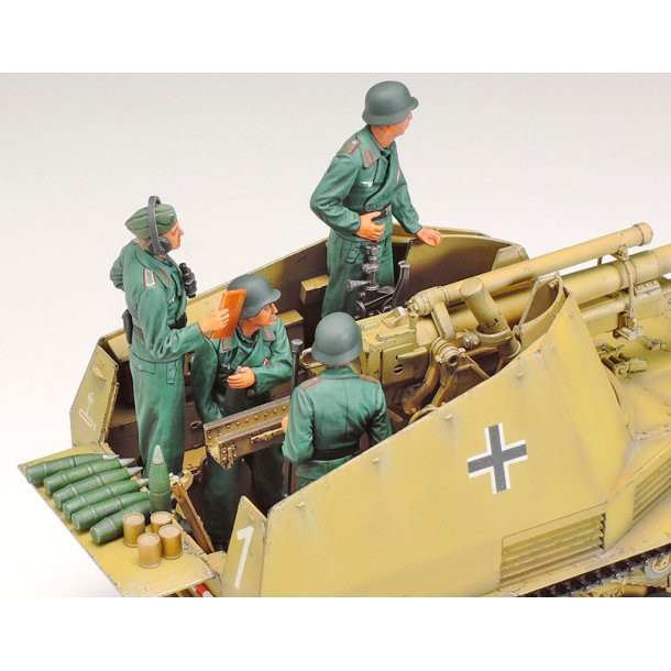 Tamiya tysk sjlvgende Howitzer "Wespe" modell tank