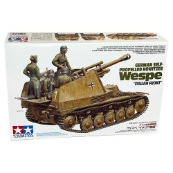 Tamiya tysk sjlvgende Howitzer "Wespe" modell tank