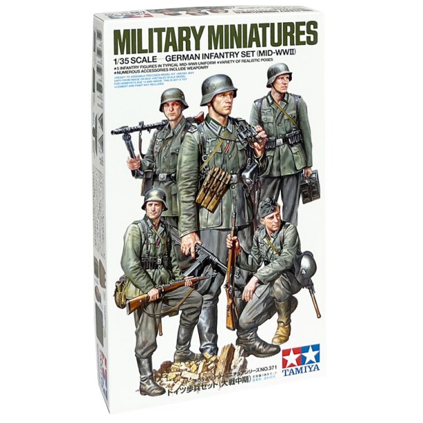 Tamiya WWII German infantry modelfigur