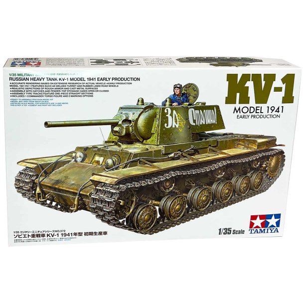 Tamiya Russian Heavy Tank KV1 Modell 1941 BilligLek