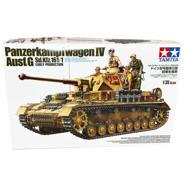 Tamiya Panzerkampfwagen IV Ausf.G modelkampvogn