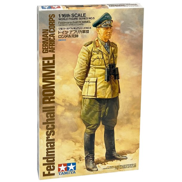 Tamiya Feldmarschall Rommel modelfigur