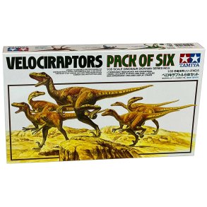 Tamiya Velociraptors Pack om sex set