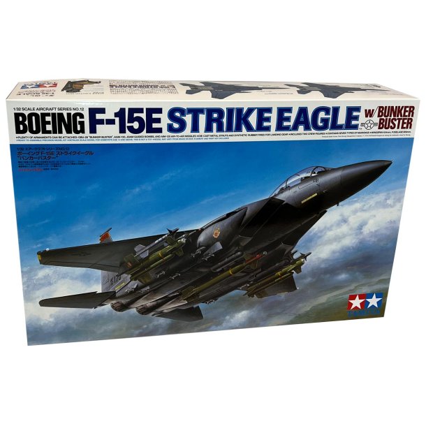 Tamiya F-15E Strike Eagle "Bunker Buster" modellflygplan