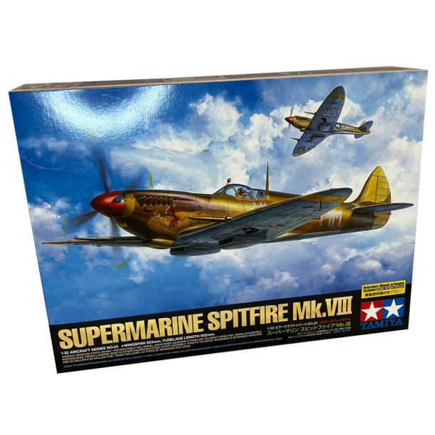 Tamiya Supermarine Spitfire Mk.VIII modellflygplan