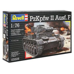 Revell PzKpfw II Ausf. F modelkampvogn