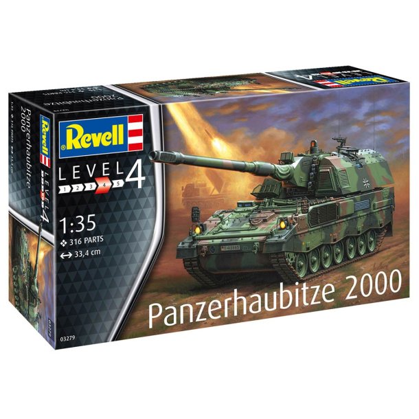 Revell Panzerhaubitze 2000 modelkampvogn