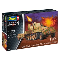 Revell sWS med Flak-Aufbau als Sfl. min 3,7 cm Flak 43 modell tank