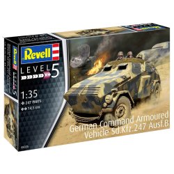 Revell German Command Armoured Vehicle Sd.Kfz.247 Ausf.B modelkampvogn