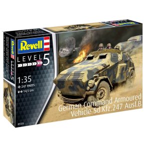 Revell German Command Armoured Vehicle Sd.Kfz.247 Ausf.B modelkampvogn