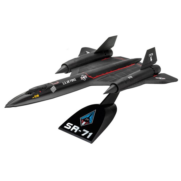 Revell Lockhead SR-71 Blackbird easy click modellflygplan