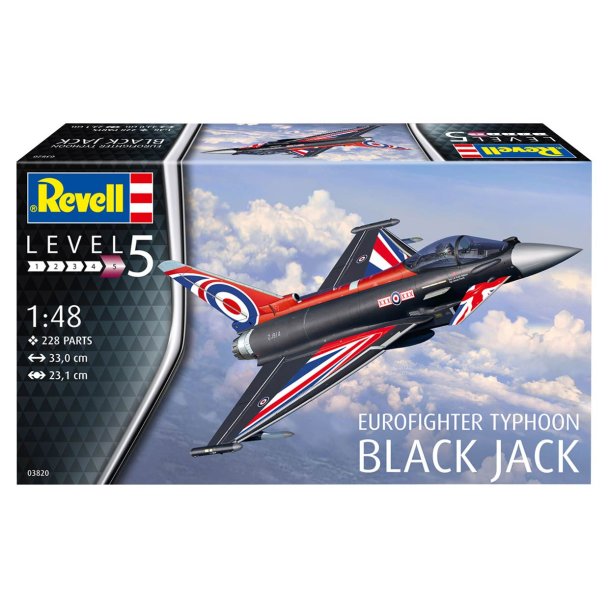 Revell Eurofighter Typhoon "Black Jack" modelfly