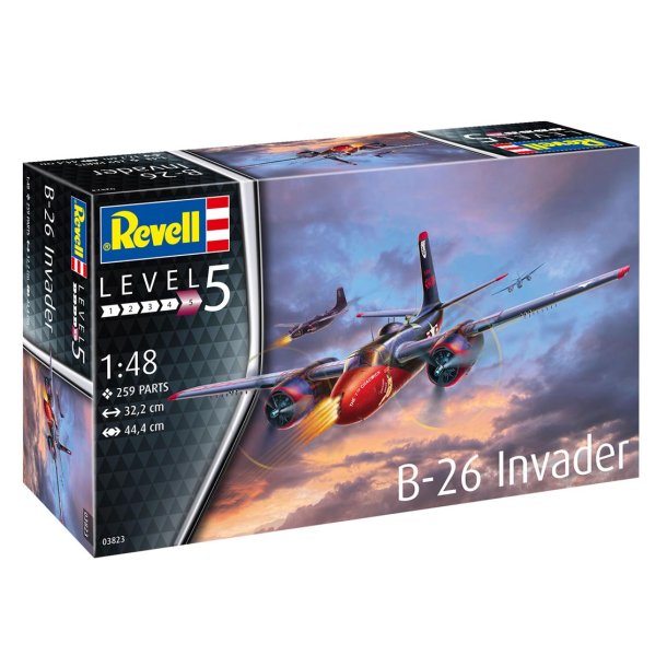 Revell B-26 Invader modelfly